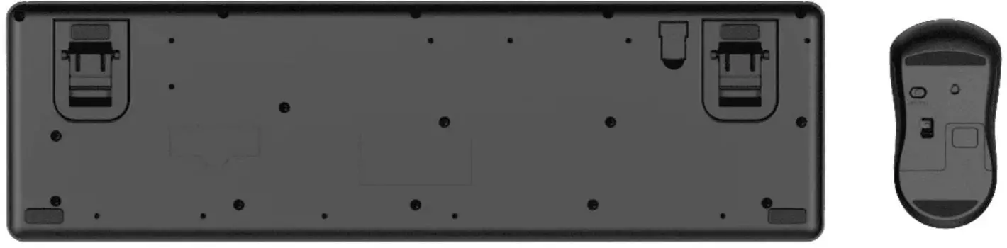 Клавиатура и мышь Wireless Rapoo X2100 черный