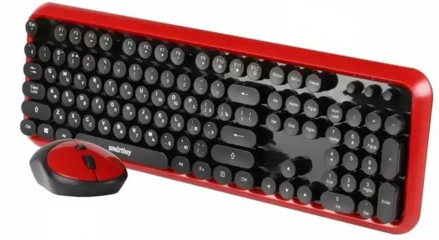 Клавиатура и мышь Wireless SmartBuy SBC-620382AG-RK черно-красный (1/10)