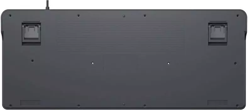 Клавиатура Oklick 711G 1790385 серый/белый USB Multimedia for gamer LED кабель 1.5м