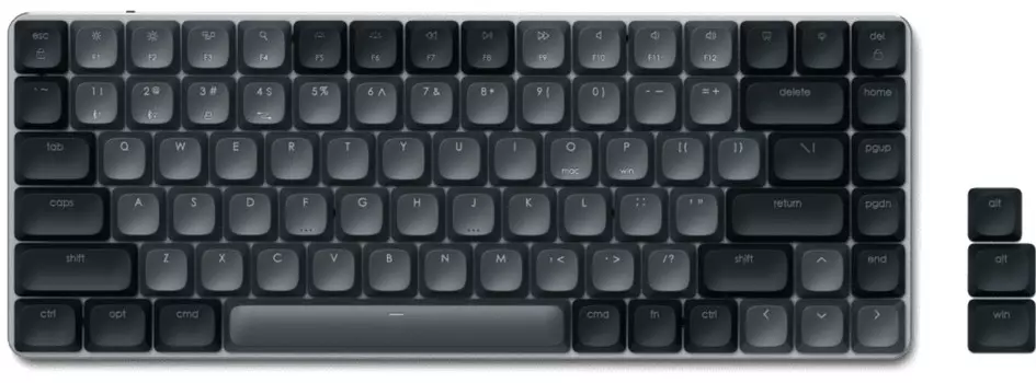 Клавиатура Satechi SM1 SLIM ST-KSM1DK-RU MECHANICAL BACKLIT BLUETOOTH - dark