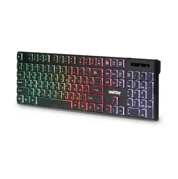 Клавиатура SmartBuy ONE 240 SBK-240U-K проводная USB, с подсветкой), черная (1/20)