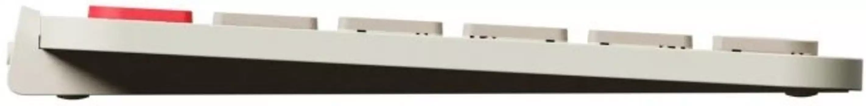 Клавиатура Wireless Keychron B1 Pro B1P-K13 ультратонкая, 77 клавиш, ножничные переключатели, цвет Retro Red