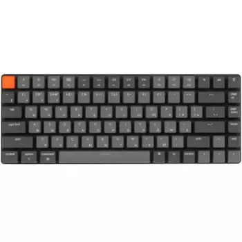 Клавиатура Wireless Keychron K3 K3-D1 механическая ультратонкая, 84 клавиши, White LED подсветка, Red Switch
