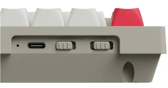 Клавиатура Wireless Keychron V1 Max V1M-R3-RU Retro, Brown св.