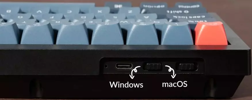 Клавиатура Wireless Keychron V3 Max V3M-D4-RU Carbon Black, Banana св.