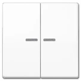 Клавиша Jung AS591-5KO5WW 2-ая с/п AS 500 белая