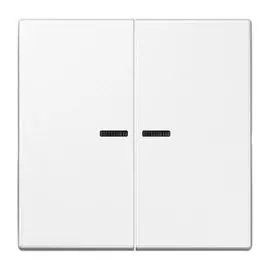 Клавиша Jung LS995KO5WW 2-ая с/п LS 990 белая