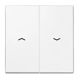 Клавиша Jung LS995PWW 2-ая жалюзийная LS 990 белая