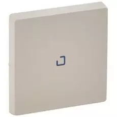 Панель лицевая Legrand 755101 Valena LIFE - для выключателя одноклавишного с подсветкой/индикацией, слоновая кость
