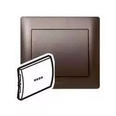 Клавиша Legrand 771234 Galea Life Темная Бронза 1-ая c точечной подсветкой
