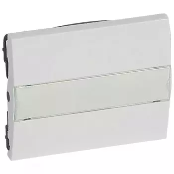 Клавиша Legrand 777017 Galea Life - с держателем этикеток, белая