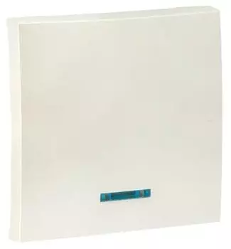 Клавиша одинарная EKF ESV10-L-121-50 Валенсия выключателя с индикатором 10А жемчуг