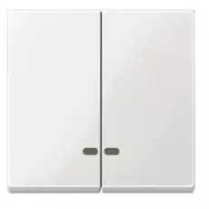 Клавиша Schneider Electric MTN3420-0319 Merten SM 2-ая с подсветкой, термопласт, IP20 (белый глянцевый)