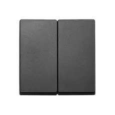 Клавиша Schneider Electric MTN433514 Merten 2-ая, термопласт, IP20 (антрацит)