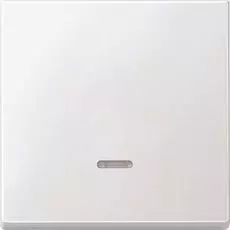 Клавиша Schneider Electric MTN438019 Merten 1-ая с подсветкой, термопласт, IP20 (белая)