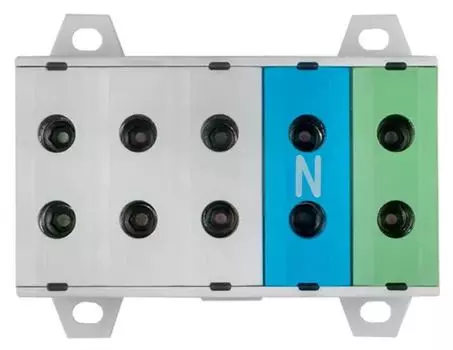 Клемма EKF kvs5-2.5-35 Клемма пятиполюсная КСВ 2.5-35 (3P+N+PE)