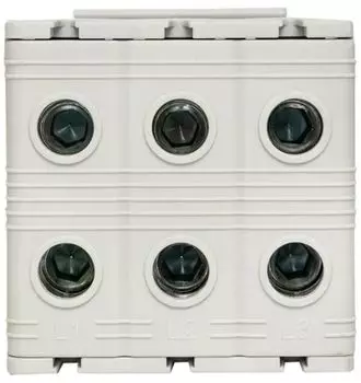 Клемма EKF plc-kvs3-16-50-grey Клемма тройная КСВ 16-50 серая