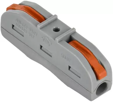 Клемма IEK UKZ20-4111-004 строительно-монтажная СМК 222-4111 (4шт/упак)