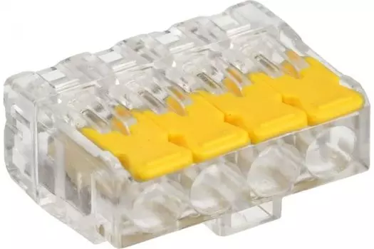 Клемма IEK UKZ60-414-004 строительно-монтажная СМК 228-414 (уп.4шт)