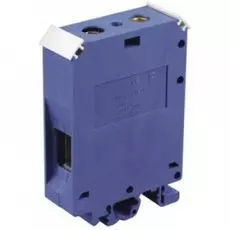 Клемма IEK YZN10-035-K07 ЗНИ-35мм.кв синяя