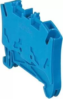 Клемма пружинная Legrand 037200 Viking 3 - однополюсная, 1 вход/1 выход, шаг 5 мм, синий