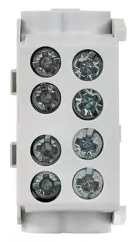 Клемма распределительная EKF ksr-2.35-2.25-grey КСР с двойным винтом 2x35/2x25 cерая