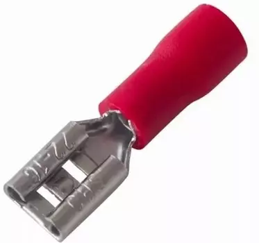Клемма Rexant 06-0386-A плоская изолированная РПи-м 1.5-(4.8)/РпИм 1,25-5-0,8 гнездо - 5.6 мм, 0.5-1.5мм2, в упак. 10 шт.