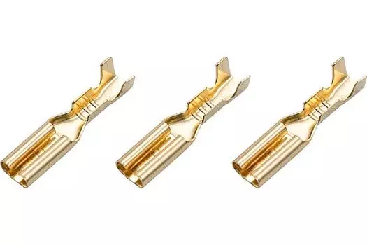 Клемма Rexant 06-0399-A плоская гнездо 3.6 мм 0.75-1.5 мм2 (РП-м 1.5-(2.8)), в упак. 10 шт.