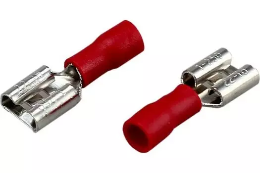 Клемма Rexant 08-0413 плоская изолированная РПи-м 1.5-(6.3)/РпИм 1,25-250 гнездо 6.6 мм 0.5-1.5 мм2