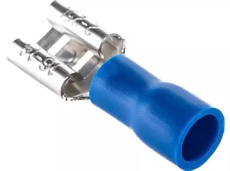 Клемма Rexant 08-0433 плоская изолированная РПи-м 2.5-(6.3)/РпИм 2-250 гнездо 6.6 мм 1.5-2.5 мм