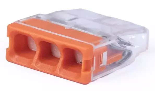 Клемма соединительная Cabeus MX3358A-3P 3-х проводная с пастой 0,5-2,5 (10шт) (2273-243)