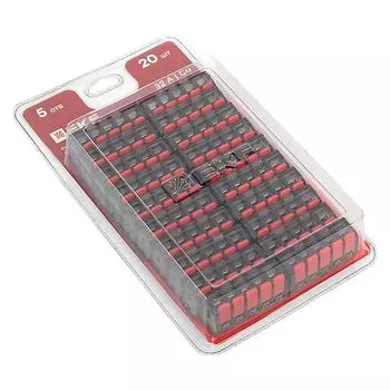 Клемма соединительная EKF plc-smk-221-415b-20 СМК 221-415 с рычагом 5 отверстий блистер (20шт.)