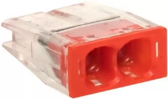 Клемма соединительная EKF plc-smk-2273-242 СМК 2273-242 (с пастой) 2 отверстия 0,5-2,5 мм2