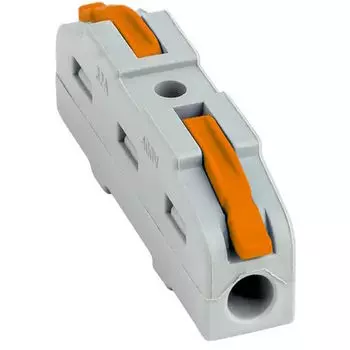 Клемма соединительная EKF plc-smk-421 СМК 222-421 проходная 1 полюс 0,08-4 мм2