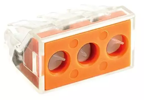 Клемма соединительная EKF plc-smk-773-173 СМК 773-173 (с пастой), 3 отверстия, 2,5-6,0 мм2