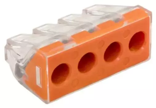 Клемма соединительная EKF plc-smk-773-174 СМК 773-174 (с пастой), 4 отверстия, 2,5-6,0 мм2