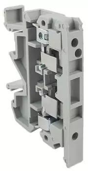 Клемма винтовая EKF plc-jxb-4/35RD-gy JXB-4/35RD для плавких вставок 5х20 серая