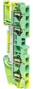 Клеммная колодка EKF plc-jxb-st-4-4-pen пружинная JXB-ST-4 4 вывода земля