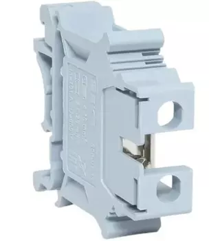 Клеммная колодка EKF scr-ut-16-g винтовая 16 UT серая