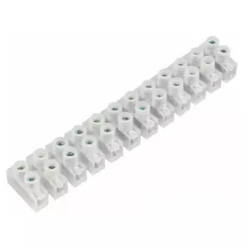 Клеммная колодка Rexant 07-5040 винтовая KВ-40 (25-40 мм2), ток 100 A, полиэтилен белый (ЗВИ)