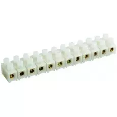 Клеммник IEK UZV3-010-06 ЗВИ-10 2.5-6мм.кв. 12пар
