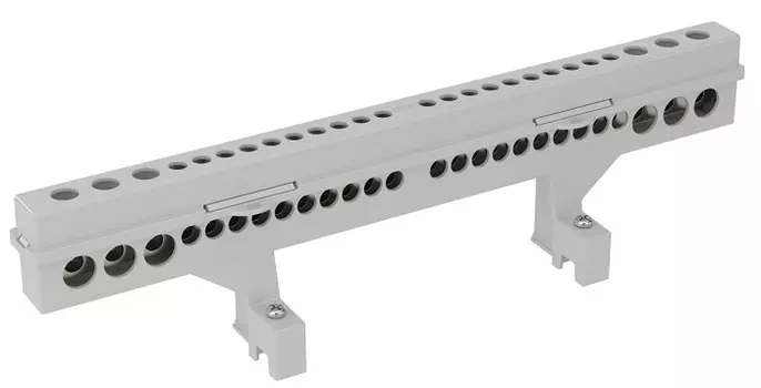 Клеммный блок DKC 87512 (2х12мод. + суппорты) в комплекте с крепежом, "RAM base"