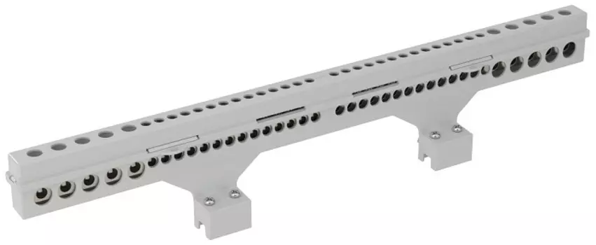 Клеммный блок DKC 87518 (2х18мод. + суппорты) в комплекте с крепежом, "RAM base"