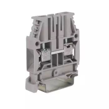 Клеммный зажим DKC ZCBC06GR-RET CBC.6GR(Ex), проходной, серый 6 кв.мм, "Quadro"