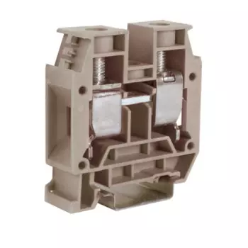 Клеммный зажим DKC ZCBC35GR CBC.35GR(Ex), проходной, серый 35 кв.мм, "Quadro"