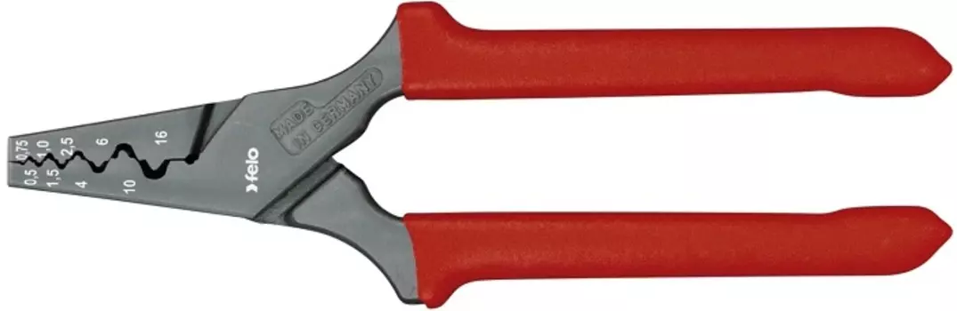 Клещи Felo 59231940 для обжима наконечников 0,5-16 мм2