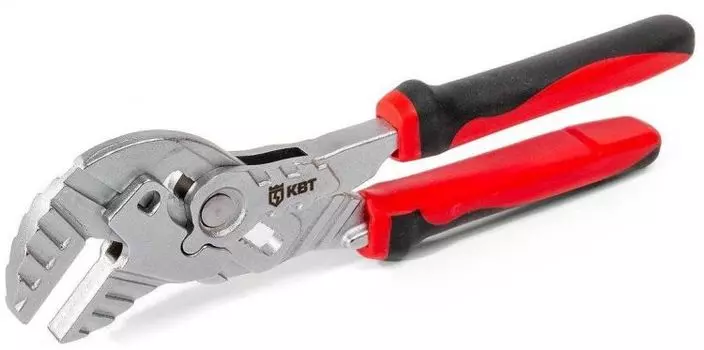 Клещи переставные КВТ 82148 (гаечный ключ) 180 мм серия ПРОФИ