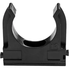 Клипса для труб Промрукав PR.02720ч Полистирол черная д20 (100шт)