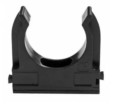 Клипса Ecoplast 41716-50BL CF16G для труб D16мм, цвет чёрный (50шт)