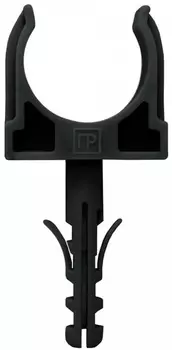 Клипса с дюбелем Промрукав PR13.0306 черная д32 в малой упаковке (10шт)